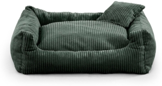 FAVRE Tierbett Soft Stripe Hundebett, Katzenbett, Farb- und Größenwahl, 100&% Polyester