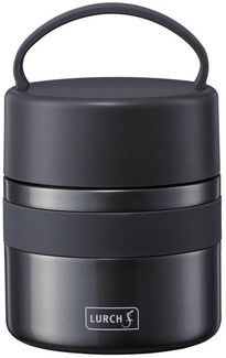 Lurch Iso-Pot Edelstahl Thermo-Behälter 800 ml Grau-Metallic