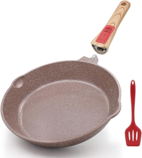 Antihaft-Keramikbeschichtung Bratpfanne 28 cm abnehmbarer Griff Backofen
