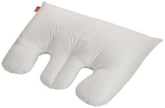 Hefel Nackenstützkissen My Neck, Kissen für Rücken- und Seitenschläfer geeignet, Füllung: Polyesterfaser, Bezug: Baumwolle, Rückenschläfer, Seitenschläfer, ausgezeichnet mit dem AGR-Gütesiegel "Aktion Gesunder Rücken"