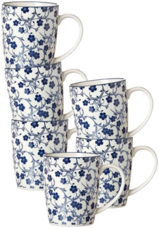Ritzenhoff & Breker Royal Sakura Henkelbecher 350 ml 6er Set - DS