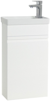 VCM Badmöbel Waschtisch Silora 920499 Weiß H. 83 x B. 41 x T. 22 cm