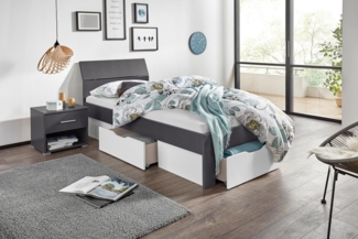rauch Bett Flexx, inklusive Schubkästen
