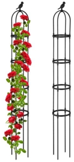 Ranksäule 2er Set in Schwarz 10042648