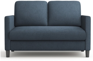 OUNUO Sofa Mini 2-Sitzer Modernes Polstersofa Couch 130cm Sofa