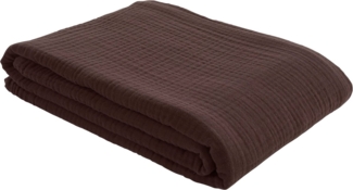 Wohndecke HEVIN, LeGer Home by Lena Gercke, Tagesdecke im Baumwoll-Crinkle-Effekt, Musselin, Kuscheldecke