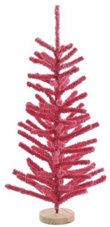 Gift Company Silva Deko-Weihnachtsbaum beflockt H60 cm pink