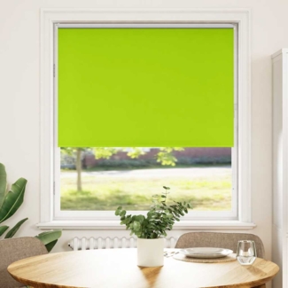 vidaXL Verdunkelungsrollo Grün 95x150 cm Stoffbreite 90,7 cm Polyester 4011257