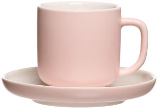 Ritzenhoff & Breker JASPER Espressotasse mit Untertasse 100 ml rosa