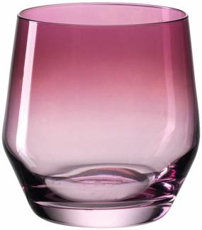 Leonardo Trinkglas PUCCINI, Glas, Trinkgefäß, Wasserglas, Kristallglas, Violett, 240 ml, 028721