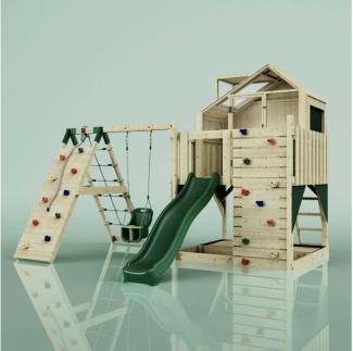 PolarPlay Spielturm Anika aus Holz in Blau