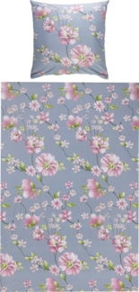 REDBEST Bettwäsche Bettwäsche, Renforcé, 2 teilig, Blumen