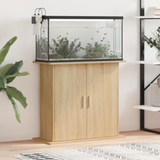 vidaXL Aquariumständer Sonoma-Eiche 81x36x73 cm Holzwerkstoff 833602