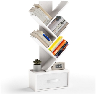Bealife Bücherregal, Mit Schublade, ein Geschenk für die Familie