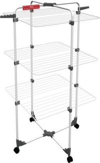 Wäscheständer Vileda Mixer Tower 3 71 x 71 x 137 cm Stahl