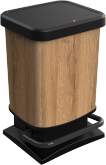 Treteimer PASO holzoptik (LBH 29.30 x 26.60 x 45.70 cm)