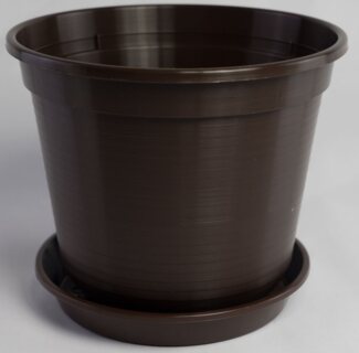 Geli Blumentopf Blumentopf Standard mit Untersetzer in versch. Größen und Farben groß