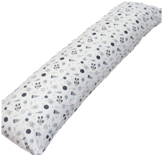 EMI & SAM Stillkissen Seitenschläfer Kissen Nackenkissen 40x145cm Ganzkörperkissen, 18L. Kosmos - Bezug