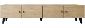 TV-Lowboard Vurkizo 200 4D (Farbe: Eiche Cremona)