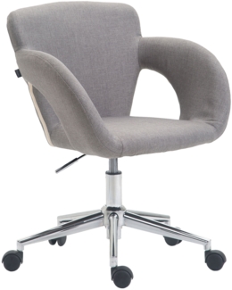 CLP Bürostuhl Edison Stoff,grau