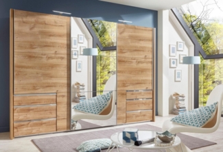 Schwebetürenschrank Level Kleiderschrank mit Spiegel Ausführung wählbar