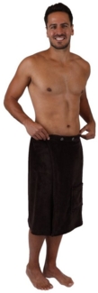 Betz Saunatuch Herren Saunakilt Sauna Kilt Regulierbar mit Knöpfe und Gummizug, 100% Polyester (1-St)