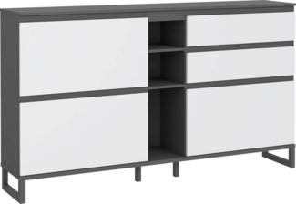 FORTE Schuhschrank Quayle Schuhkipper, Breite 174,8cm