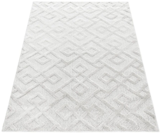 Stilvoll Günstig Hochflor-Teppich Teppich für den Flur oder Küche Geometrisches Design, Läufer, Höhe: 20 mm