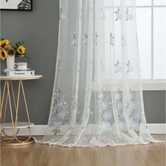 Gardinenbox Gardine (1 St), Multifunktionsband, transparent, Raschel