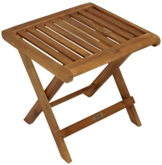 Klapphocker 45x45 cm, Akazie geölt