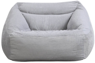 HOME DELUXE Sitzsack Sessel COZY (1 St), Cord Sitzsack, Beanbag, Bodenkissen, Couch