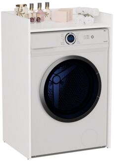 ibonto Waschmaschinenumbauschrank Badezimmer-Waschmaschinenschrank -Platzsparender Überbauschrank