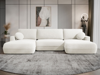 Wohnlandschaft Fansera U (Farbe: Velo 623)