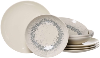 Ritzenhoff & Breker Cecina Tafel-Set 8-teilig Beige / Graphit - DS