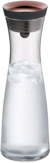 WMF Einfache 1-l-Glaskaraffe aus Kupfer