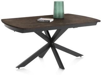 PAVALON Esstisch braun HPL 140cm x 100cm x 77cm