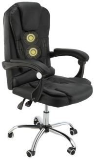 LETGOSPT Bürostuhl Massage Bürostuhl Chefsessel Gamer, Ergonomischer Gaming Stuhl Stuhl, Einstellbare Armlehne Einteiliger Stahlrahmen,Gepolstert Drehsessel