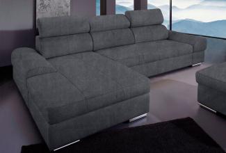 sit&more Ecksofa Broadway L-Form, inklusive Kopfteilverstellung, wahlweise mit Bettfunktion