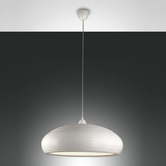 FABAS LUCE No. 3161-45-102 Pendelleuchte LODGE Weiss 60 cm