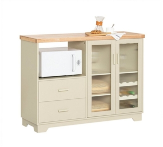 SoBuy Buffet FSB81 Sideboard Küchenschrank Kommode Flurschrank Mikrowellenschrank