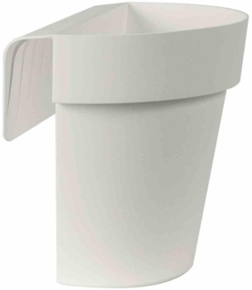 Euro3Plast Balkon-Hängetopf UP Ø 25 cm, weiß