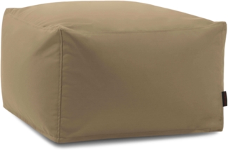 Sitzsack ‘Softbox‘, Bezugstoff - Colorin, 100% Olefin, Sand, 40x70x70 cm.