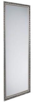 Rahmenspiegel Sonja , Glas, Holz , Silber, Verspiegelt , 50 x 150 x 0 cm