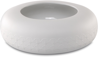 Goebel / Mia,Schale,25,0 x 25,0 x 8,5 cm / Biskuit-Porzellan / 25,0 x 25,0 x 8,5 cm