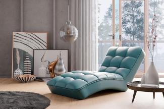 Wohnideebilder Loren Blau Chaiselongue CH-LOR-38SAV