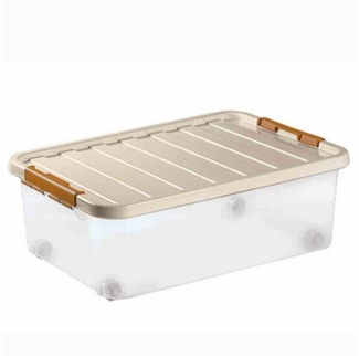 HEIDRUN Rollerbox 25 l, 52 x 36 x 18 cm mit 4 Rollen