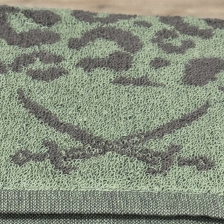 Sansibar Sylt Handtuch Set 6-teiliges Gästetuch Set LEO, hochwertige Handtücher edles Design, Baumwolle (Spar-Set, 6-St), 100% Baumwolle, langlebig, saugstark, leicht gezwirnt