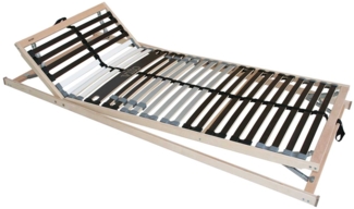 Federholzrahmen vito Mirea 90 x 200 cm KF , Beige , 90 x 5 x 200 cm