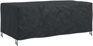 vidaXL Möbelbezug Uni Schwarz 200 x 110 x 70 cm 420D 4105760
