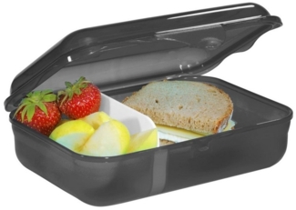 Step by Step Lunchbox mit Klickverschluss, spülmaschinengeeignet, Kunststoff, BPA-frei, (1-tlg)